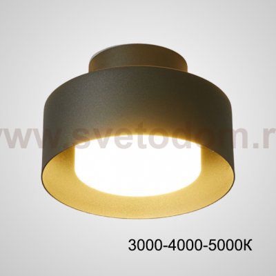 Точечный светильник SIGGEN SP Black Трехцветный свет ImperiumLoft 228578-23