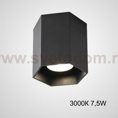 Точечный светодиодный светильник CONSOLE L1 Black 3000К 7,5W ImperiumLoft 228597-23