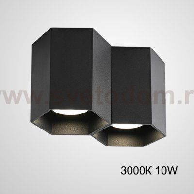 Точечный светодиодный светильник CONSOLE L2 Black 3000К 10W ImperiumLoft 228606-23