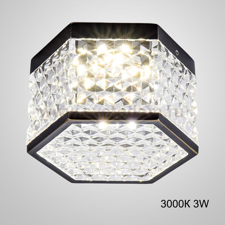 Накладной светодиодный светильник PARTY Black 3000К 3W ImperiumLoft 228644-23