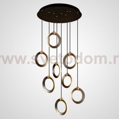 Подвесной светильник KARI L8 Brown ImperiumLoft 228703-23