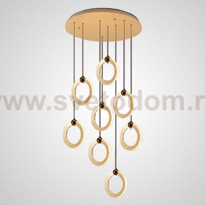 Подвесной светильник KARI L8 Brass ImperiumLoft 228708-23