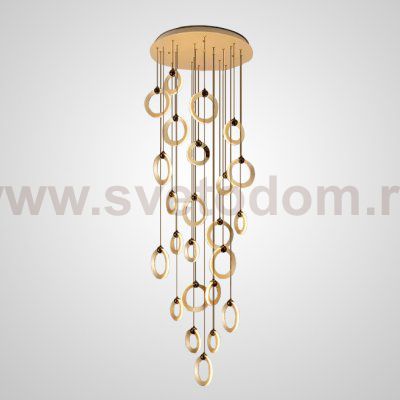 Подвесной светильник KARI L24 Brass ImperiumLoft 228710-23