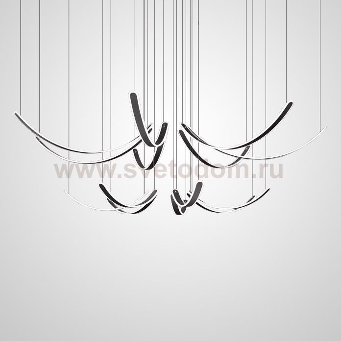 Подвесной светильник TEOLINE L60+100 L14 ImperiumLoft 228730-23