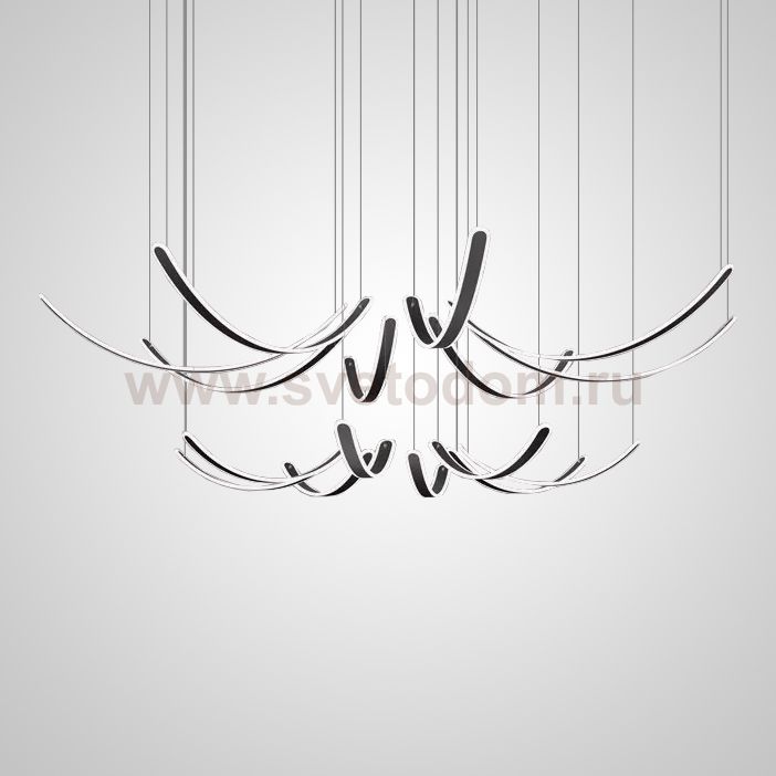 Подвесной светильник TEOLINE L60+100 L16 ImperiumLoft 228731-23