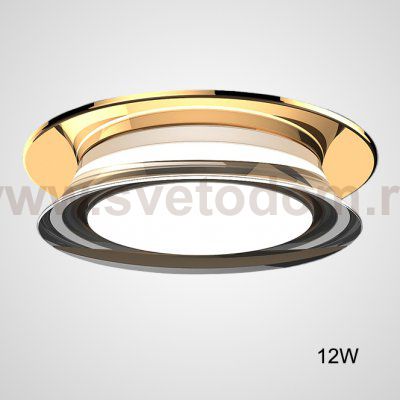 Накладной точечный светильник JOA Gold D11,7 12W ImperiumLoft 228746-26