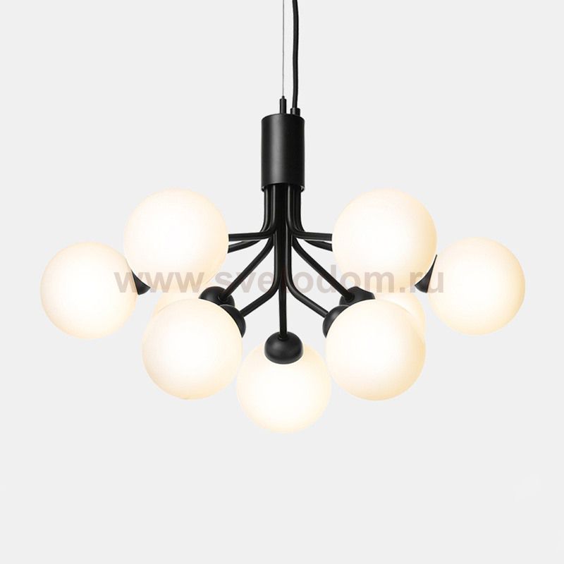 Подвесная люстра DANNA D60 Black ImperiumLoft 228750-26