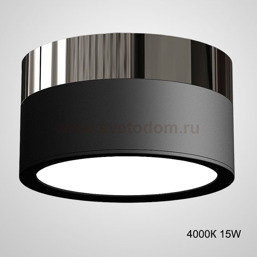 Точечный светильник FOG BRILL D14,5 Black 4000К 15W ImperiumLoft 228784-26