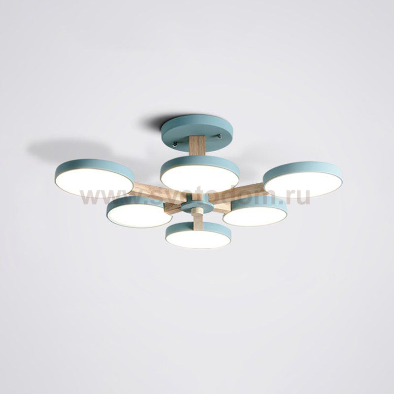 Потолочный светильник TURNA L6 Blue ImperiumLoft 228852-26