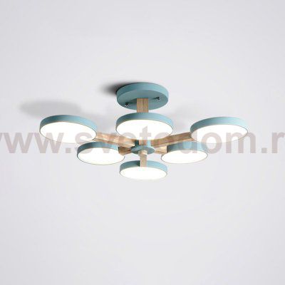 Потолочный светильник TURNA L6 Blue ImperiumLoft 228852-26