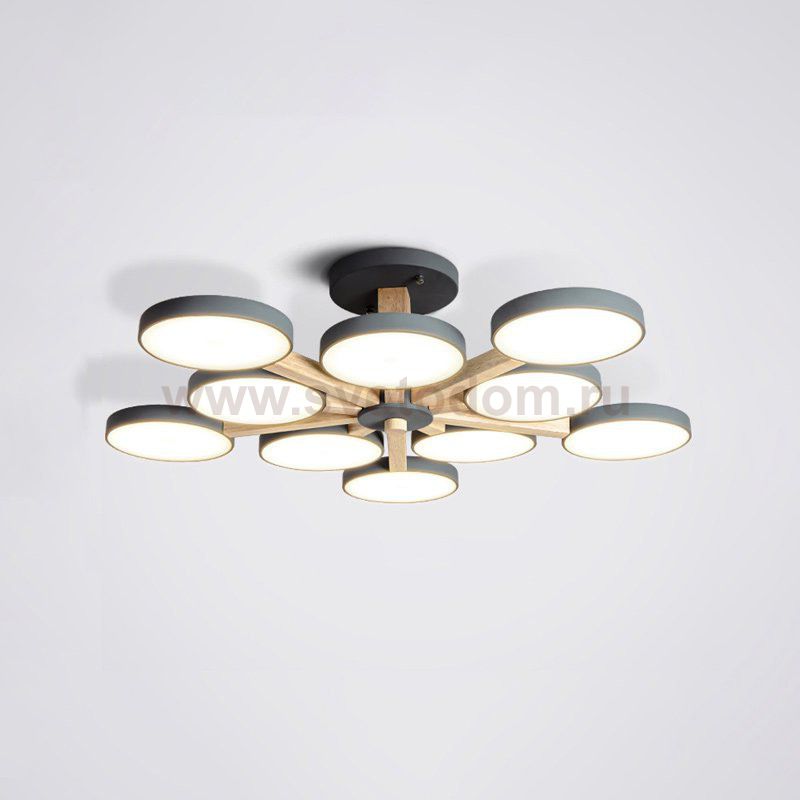 Потолочный светильник TURNA L10 Grey ImperiumLoft 228858-26