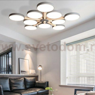 Потолочный светильник TURNA L10 Grey ImperiumLoft 228858-26