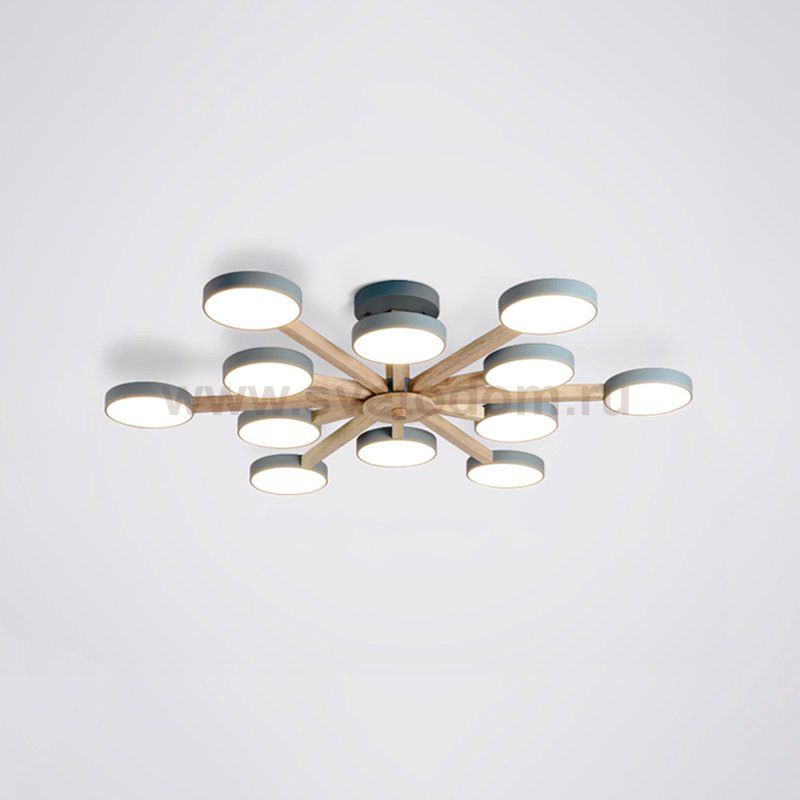 Потолочный светильник TURNA L12 Grey ImperiumLoft 228859-26