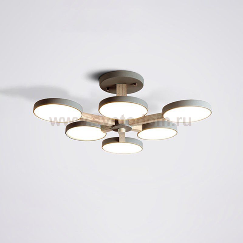 Потолочный светильник TURNA L6 Khaki ImperiumLoft 228860-26