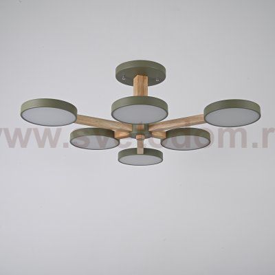 Потолочный светильник TURNA L6 Khaki ImperiumLoft 228860-26