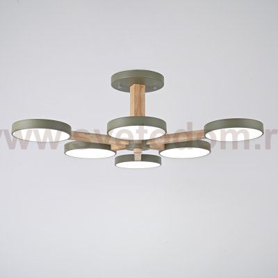 Потолочный светильник TURNA L6 Khaki ImperiumLoft 228860-26