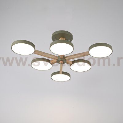 Потолочный светильник TURNA L6 Khaki ImperiumLoft 228860-26