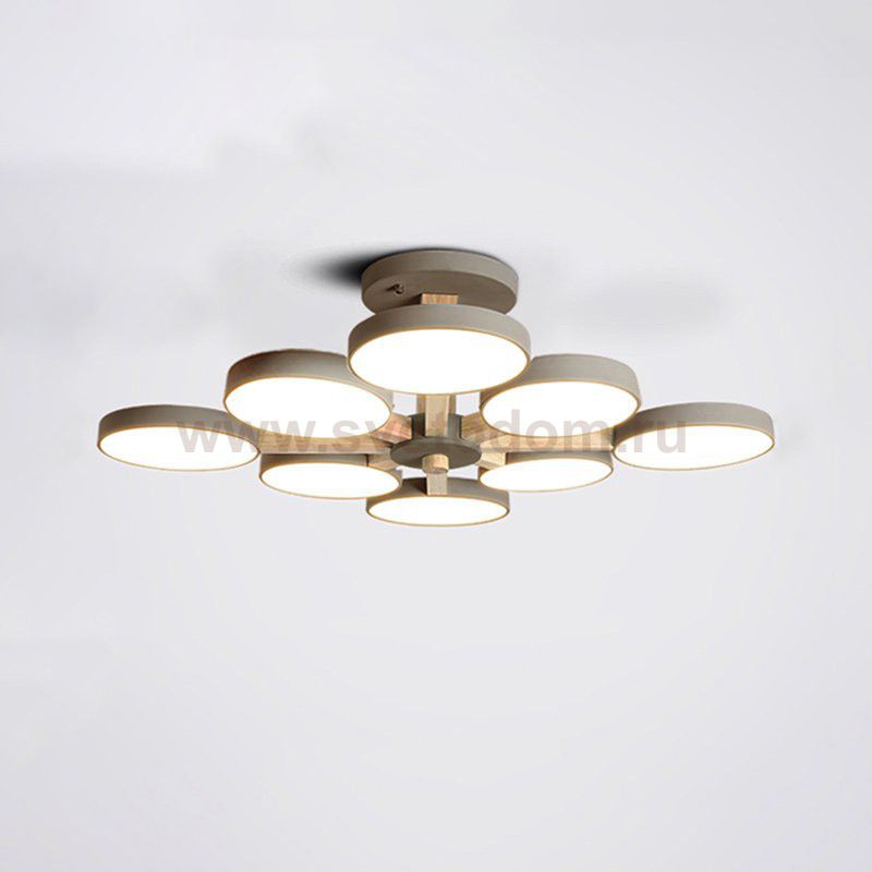 Потолочный светильник TURNA L8 Khaki ImperiumLoft 228861-26