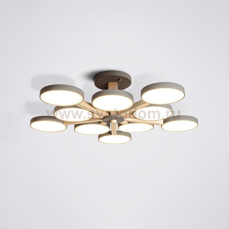 Потолочный светильник TURNA L10 Khaki ImperiumLoft 228862-26