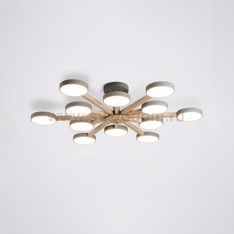 Потолочный светильник TURNA L12 Khaki ImperiumLoft 228863-26