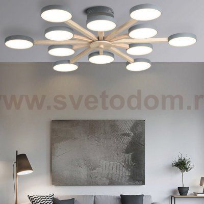 Потолочный светильник TURNA L12 Khaki ImperiumLoft 228863-26