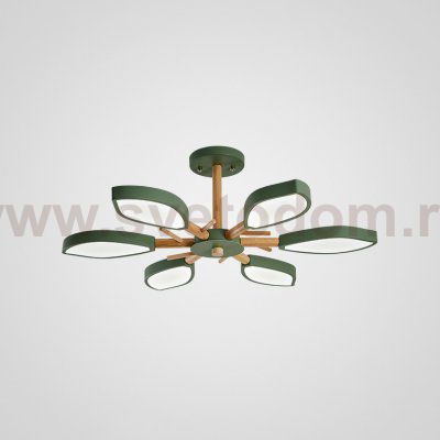 Подвесная люстра FRIM L6 Green ImperiumLoft 228885-26