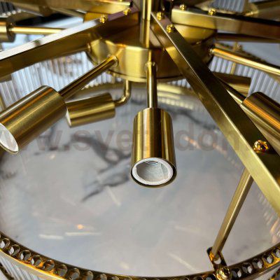 Люстра На Штанге Rh Marais Round Chandelier D120 By Imperiumloft