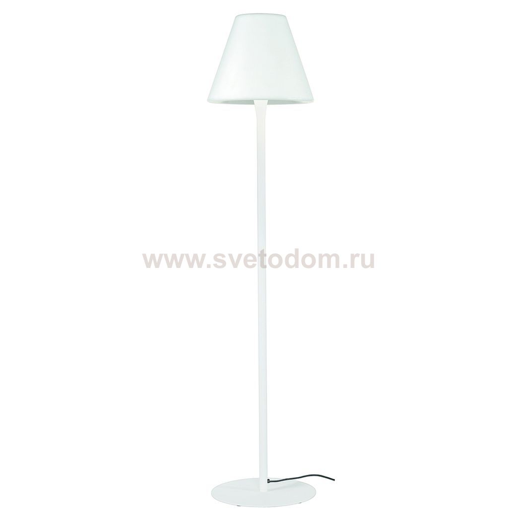 SLV 228961 ADEGAN Stehleuchte, weiss, E27 ESL, max. 24W, IP54