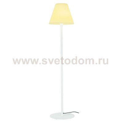 SLV 228961 ADEGAN Stehleuchte, weiss, E27 ESL, max. 24W, IP54