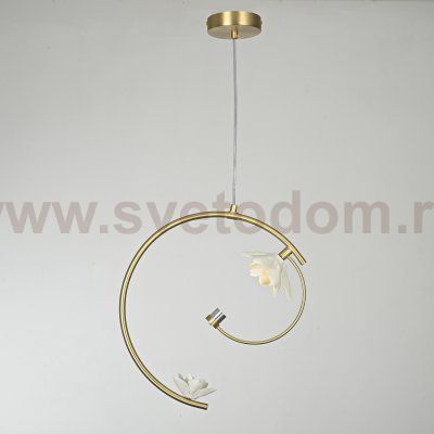 Подвесной светильник MAGNOLIA 2 flower ImperiumLoft 228975-26