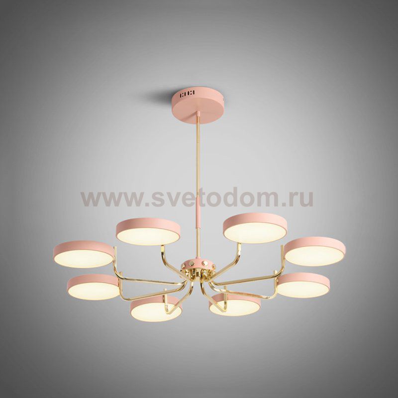 Подвесная люстра TAVIS D93 Pink ImperiumLoft 228990-26