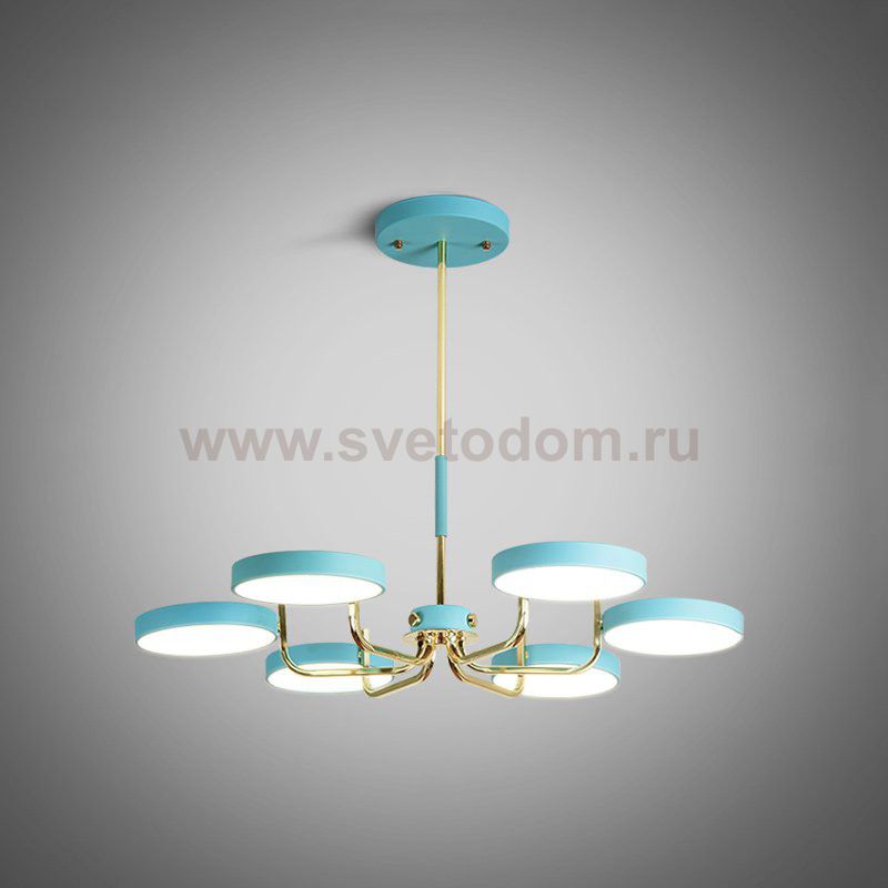 Подвесная люстра TAVIS D78 Blue ImperiumLoft 228993-26