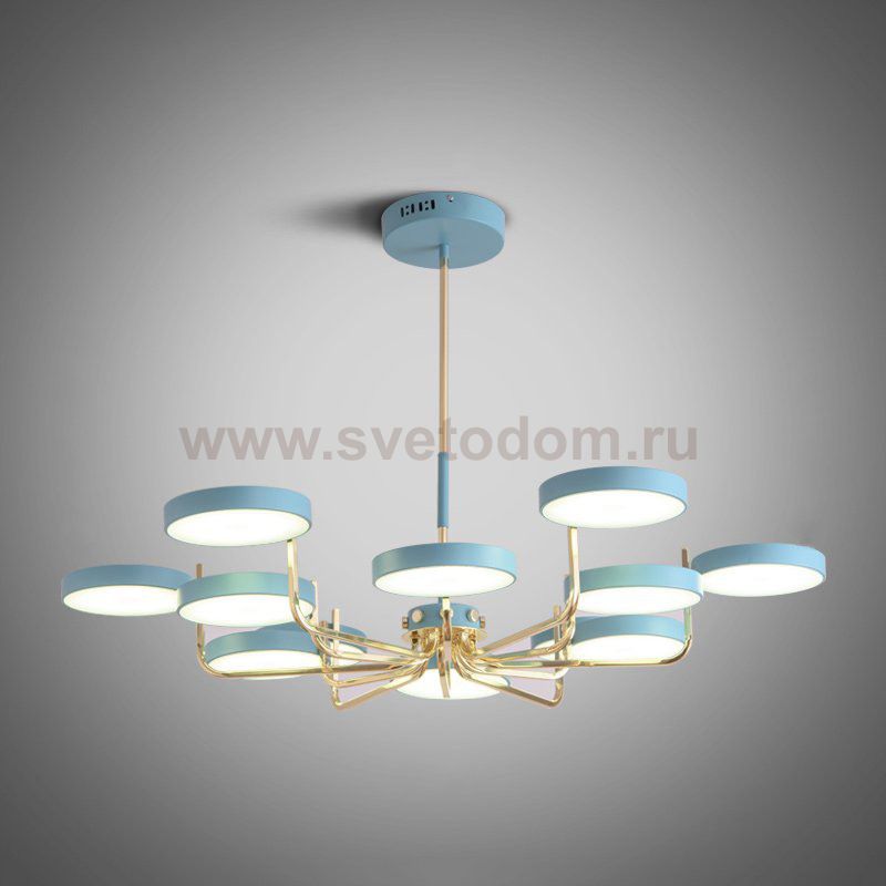 Подвесная люстра TAVIS D115 Blue ImperiumLoft 228996-26