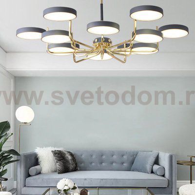 Подвесная люстра TAVIS D78 Gray ImperiumLoft 229001-26