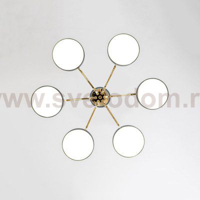 Подвесная люстра TAVIS D78 Gray ImperiumLoft 229001-26
