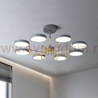 Подвесная люстра TAVIS D78 Gray ImperiumLoft 229001-26