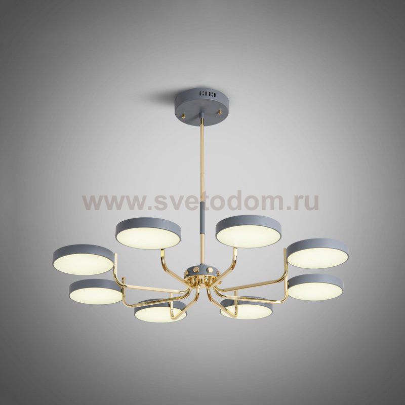 Подвесная люстра TAVIS D93 Gray ImperiumLoft 229002-26