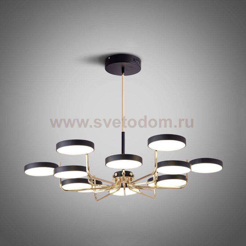 Подвесная люстра TAVIS D115 Black ImperiumLoft 229008-26
