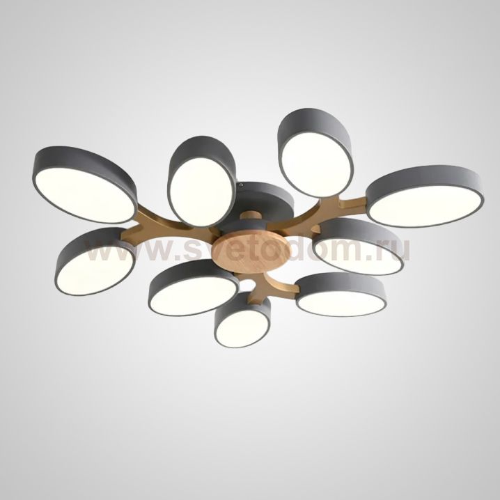 Потолочная люстра INGALIS L94 Gray ImperiumLoft 229016-26