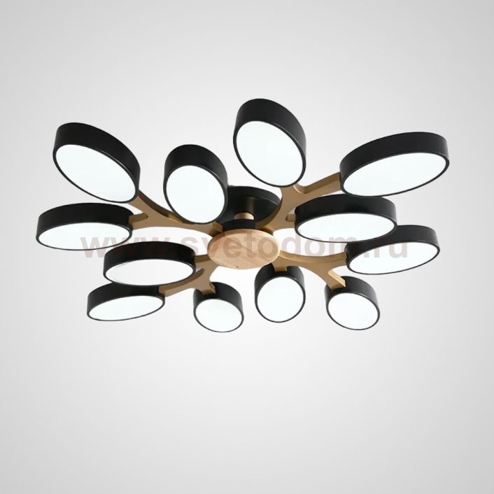 Потолочная люстра INGALIS L114 Black ImperiumLoft 229020-26