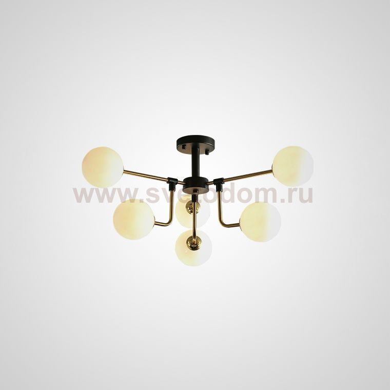 Подвесная люстра AGIRA D77 White ImperiumLoft 229025-26