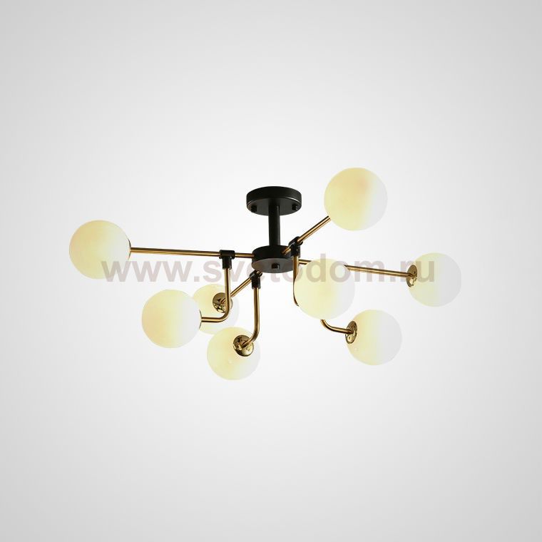 Подвесная люстра AGIRA D88 White ImperiumLoft 229026-26