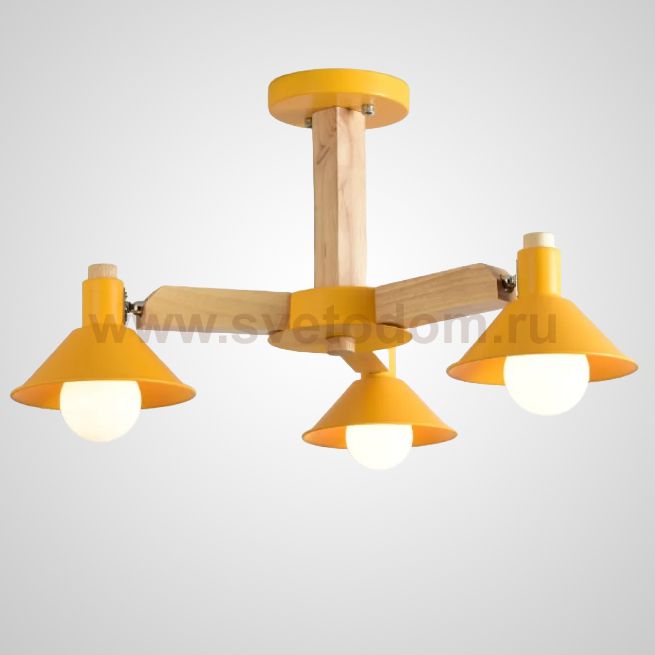 Люстра на штанге HORN B D68 Yellow ImperiumLoft 229038-26