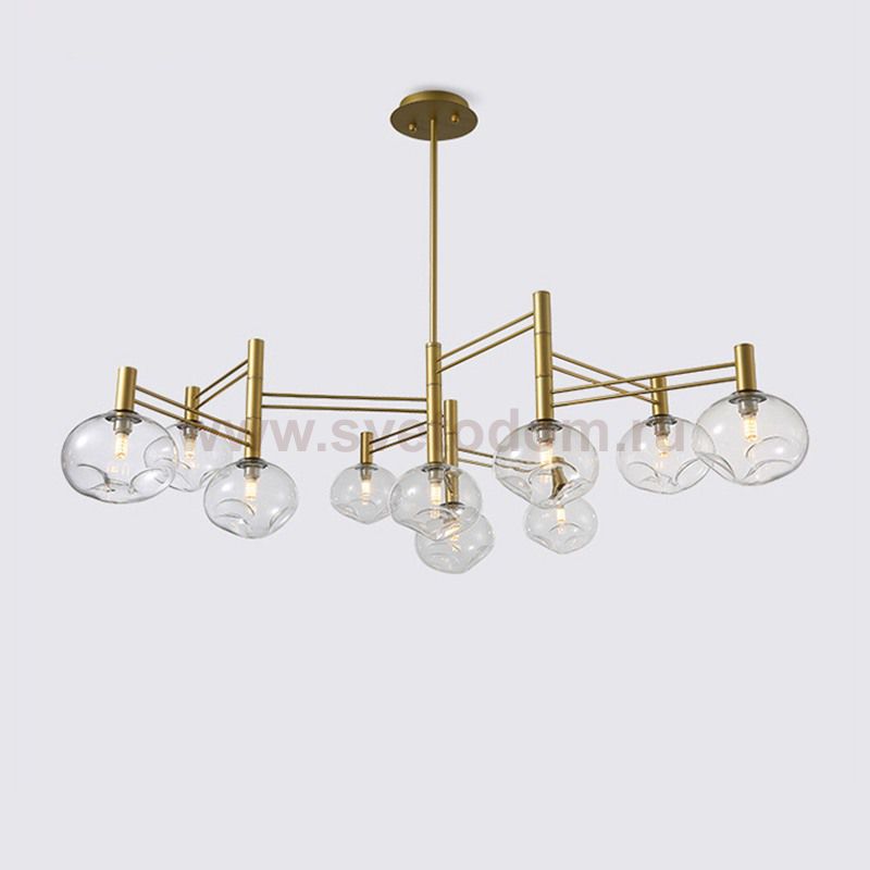 Подвесная люстра TEMPER L10 Gold ImperiumLoft 229051-26