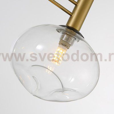 Подвесная люстра TEMPER L10 Gold ImperiumLoft 229051-26