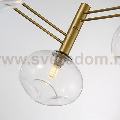Подвесная люстра TEMPER L10 Gold ImperiumLoft 229051-26