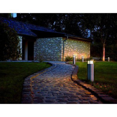 SLV 229054 VAP 40 Stehleuchte, rund, Edelstahl 304, E27, max. 23W, IP44