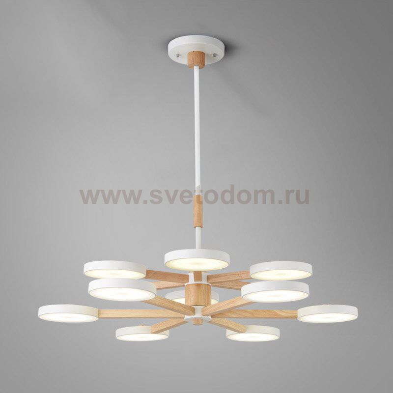 Подвесная люстра TURNA DBL L12 White ImperiumLoft 229080-26