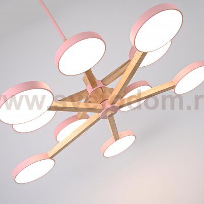 Подвесная люстра TURNA DBL L10 Pink ImperiumLoft 229082-26