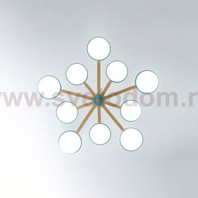 Подвесная люстра TURNA DBL L10 Pink ImperiumLoft 229082-26